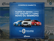 Tablet Screenshot of gambattoauto.com.br